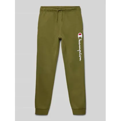 Zdjęcie Spodnie dresowe o kroju regular fit z wyhaftowanym logo