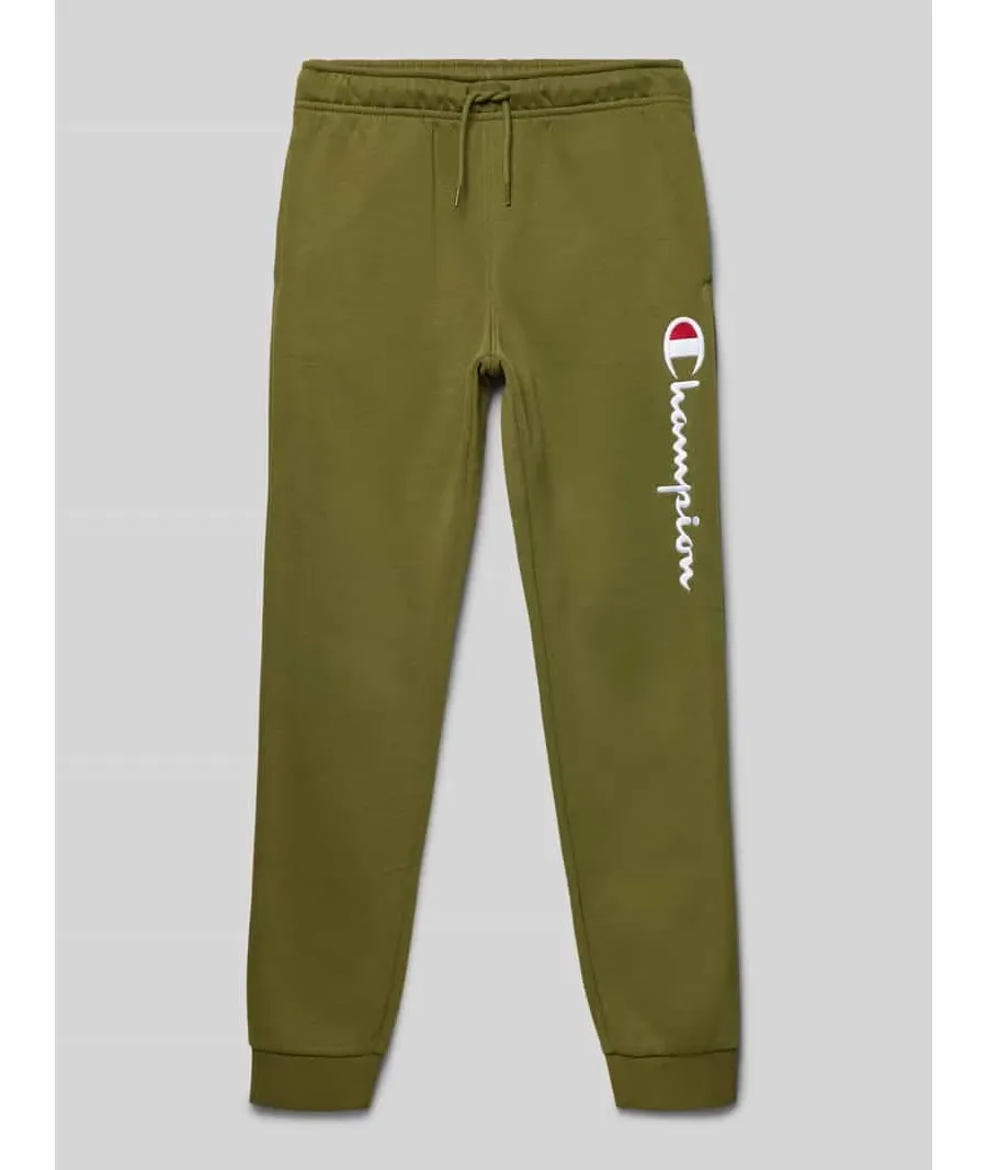 obrazek 1 Spodnie dresowe o kroju regular fit z wyhaftowanym logo