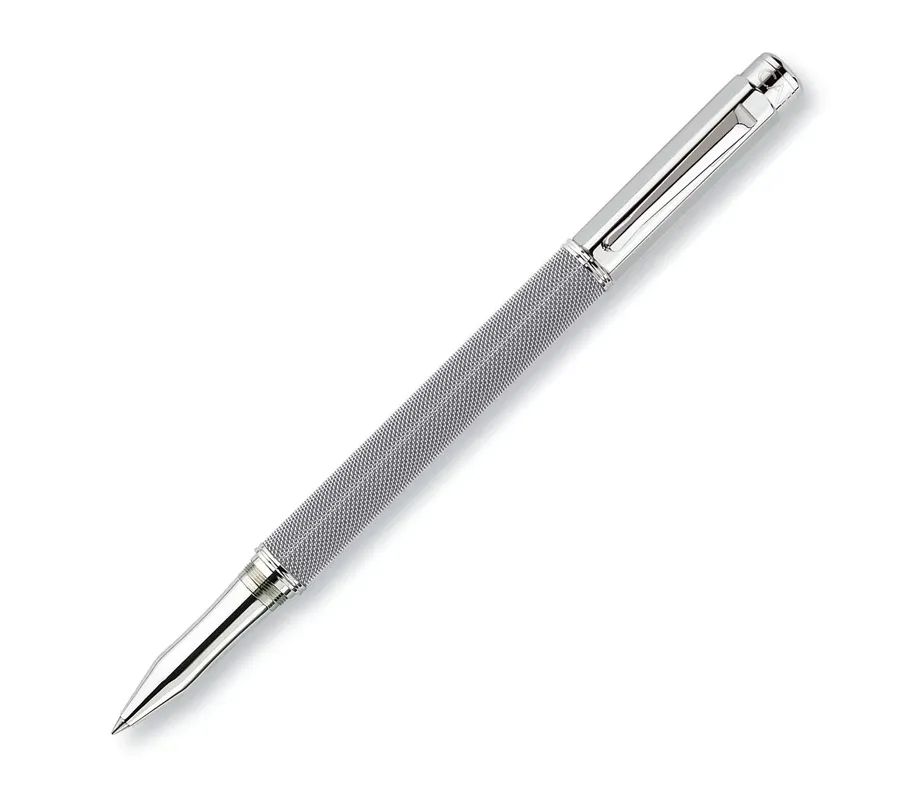picture 1 Rollerball Pen Ivanhoe, silver-plated/rhodium-coates