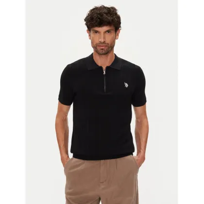 Zdjęcie U.S. Polo Assn. Polo MUP3369 Czarny Slim Fit