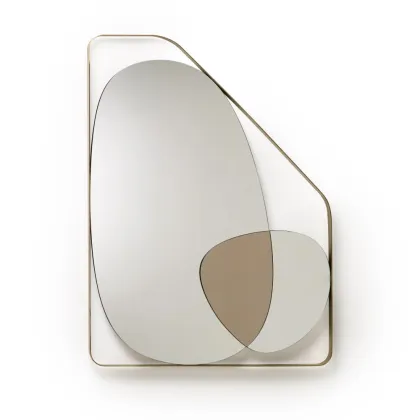 Zdjęcie Lustro w ozdobnej ramie H.120xL.90xP.5 cm