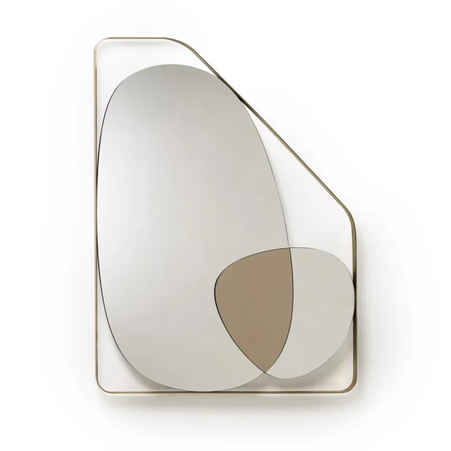 obrazek 1 Lustro w ozdobnej ramie H.120xL.90xP.5 cm