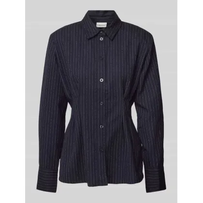 Zdjęcie Bluzka koszulowa o kroju slim fit z kołnierzykiem koszulowym model ‘Dacia’