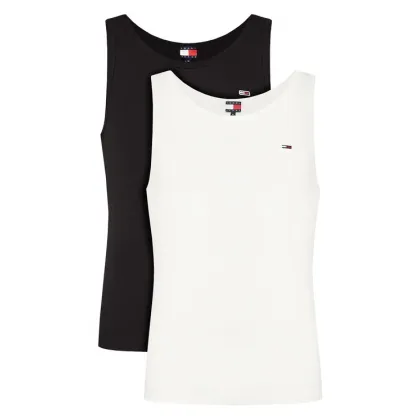 Zdjęcie Tommy Jeans Komplet 2 tank topów DM0DM20769 Kolorowy Slim Fit
