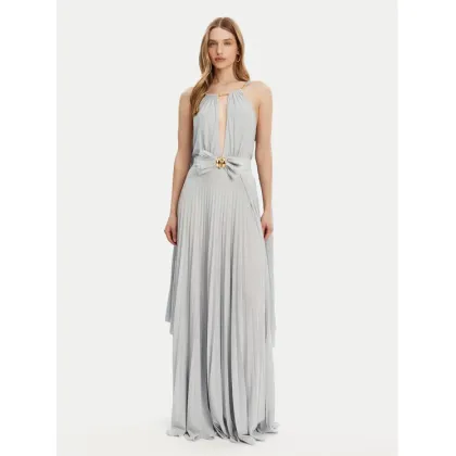 Zdjęcie Elisabetta Franchi Sukienka wieczorowa AB-R13-51E2-V860 Srebrny Regular Fit