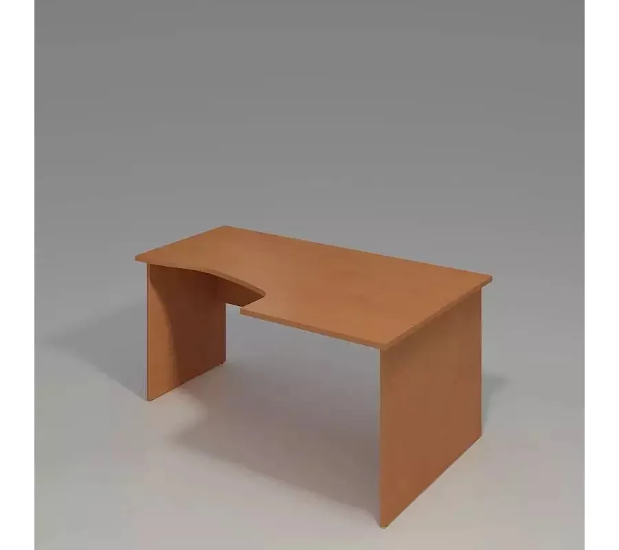 obrazek 1 Eleganckie Biurko narożne o wymiarach 160/70x100/74 - Biuro Serwis