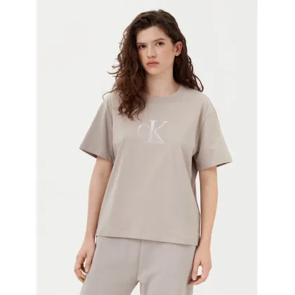 Zdjęcie Calvin Klein Jeans T-Shirt Monologo J20J224798 Szary Relaxed Fit