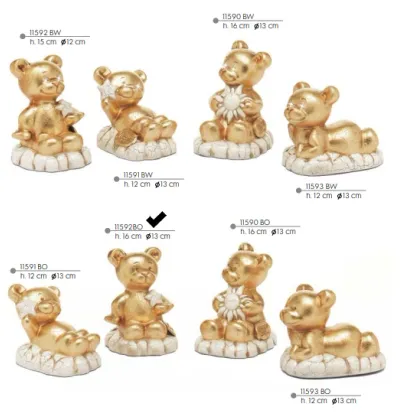 Picture A beautiful, sitting bear with a star - Valle d'oro Patchi