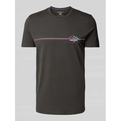 Zdjęcie T-shirt z nadrukiem z motywem i napisem