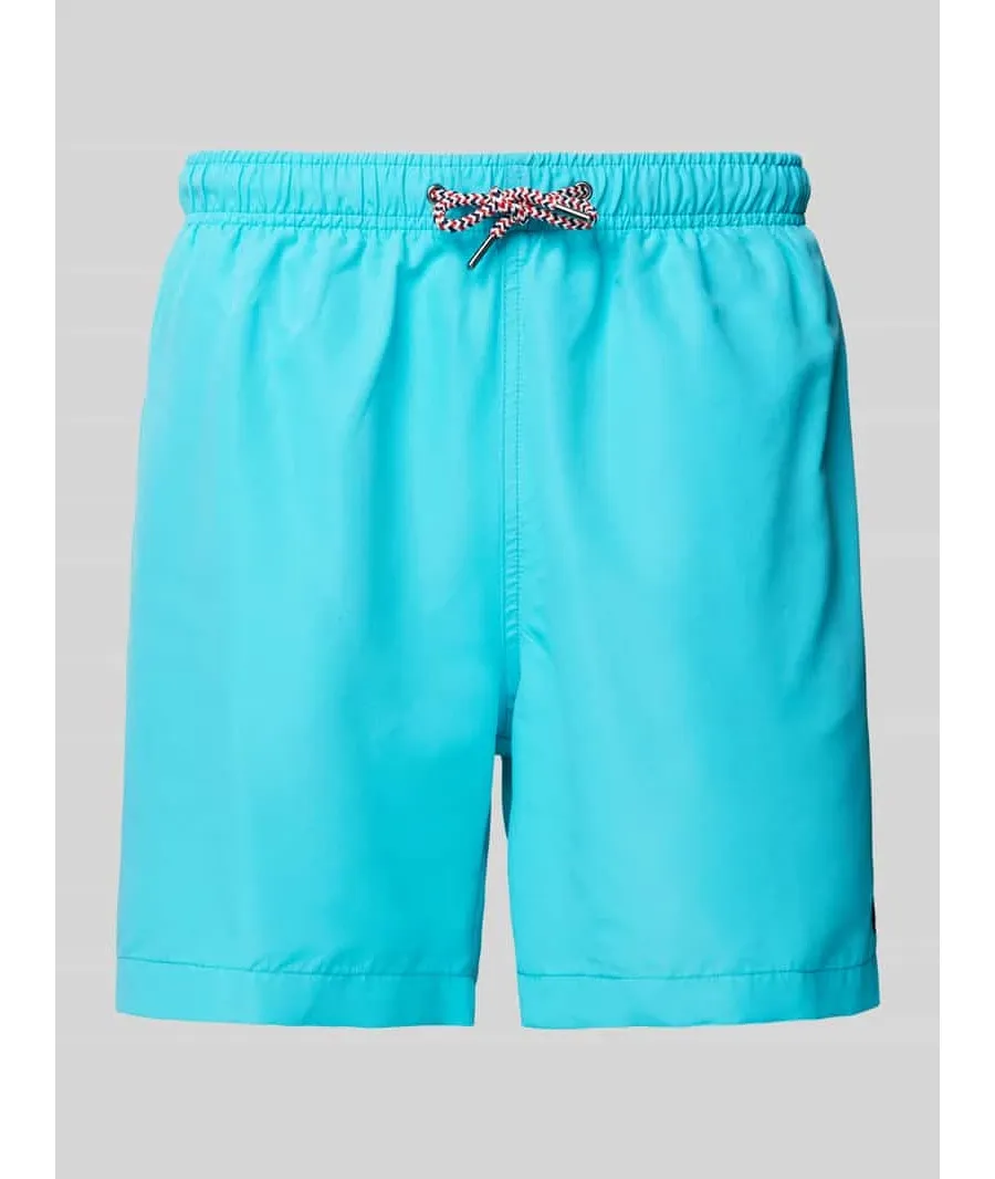 obrazek 1 Spodenki kąpielowe o kroju regular fit z tunelem