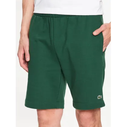 Zdjęcie Lacoste Szorty sportowe GH9627 Zielony Regular Fit