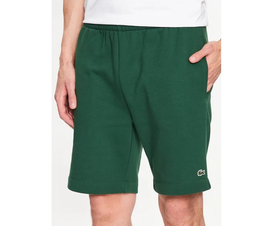 obrazek 1 Lacoste Szorty sportowe GH9627 Zielony Regular Fit