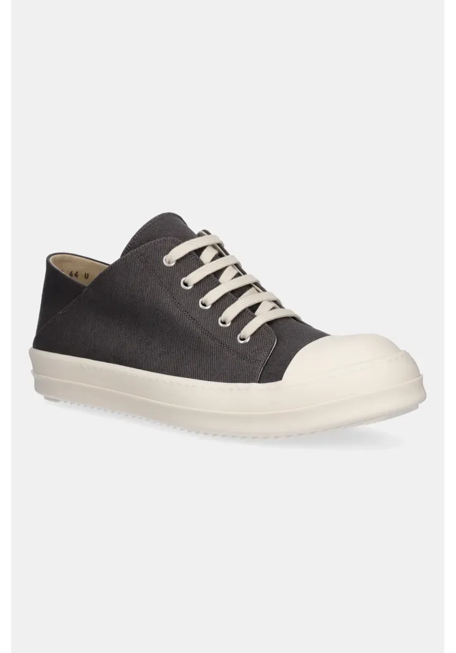 obrazek 1 Rick Owens DRKSHDW tenisówki Slip On kolor szary DU01E3826.DO
