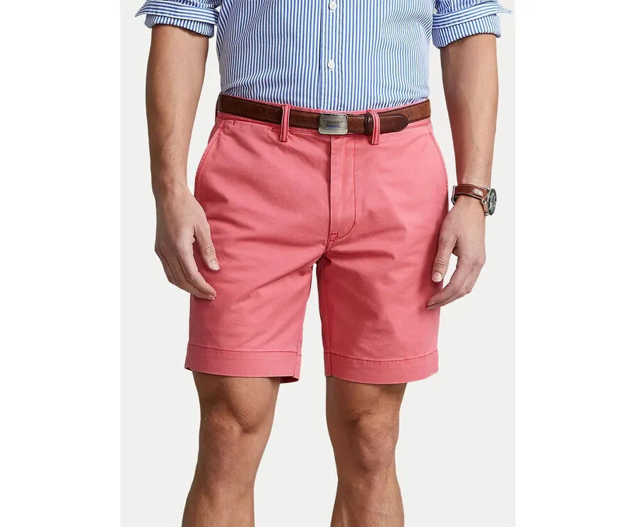 obrazek 1 Polo Ralph Lauren Szorty materiałowe 710799213014 Różowy Slim Fit