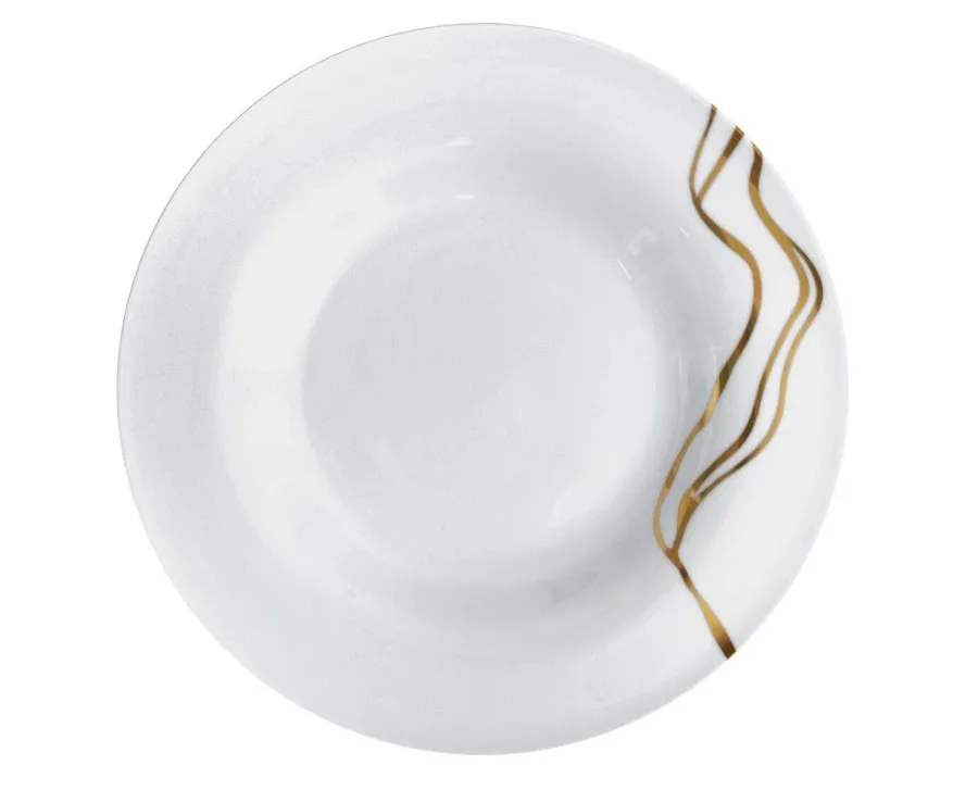 obrazek 1 Wyjątkowy talerz głęboki z porcelany do jadalni