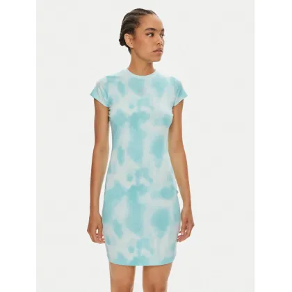 Zdjęcie Hugo Sukienka codzienna Nabilla 50514079 Niebieski Slim Fit HUGO