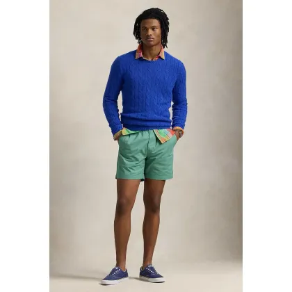 Zdjęcie Polo Ralph Lauren szorty męskie kolor niebieski