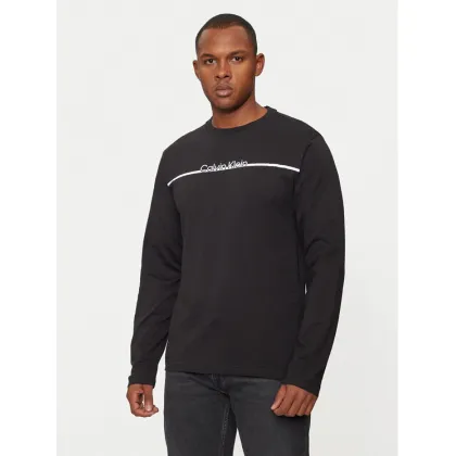 Zdjęcie Calvin Klein Longsleeve K10K114343 Czarny Regular Fit
