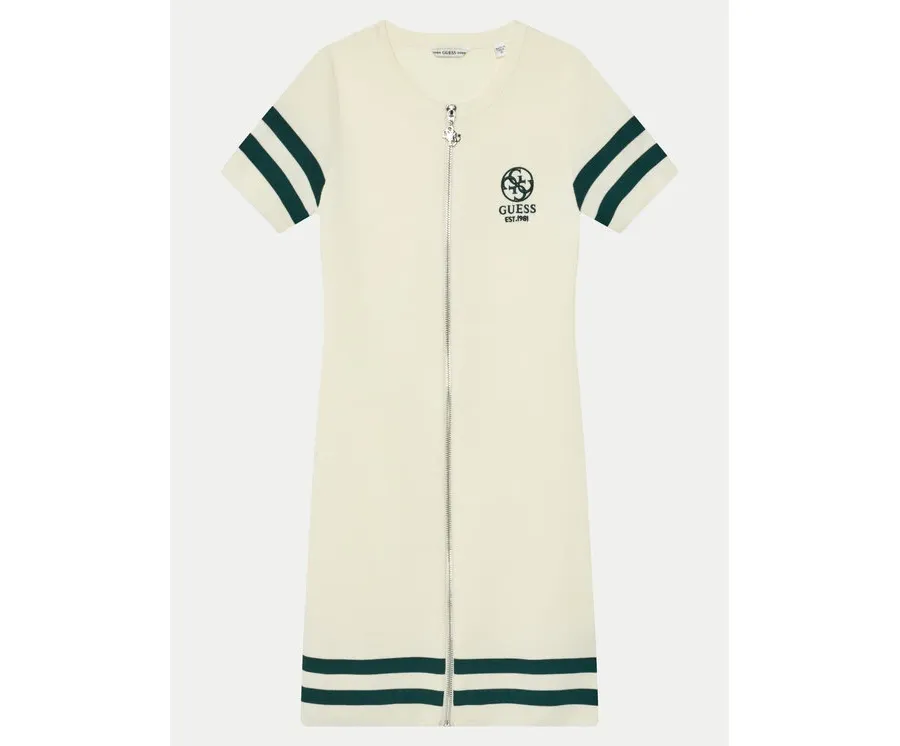obrazek 1 Guess Sukienka dzianinowa J5RK49 ZZ04U Écru Regular Fit