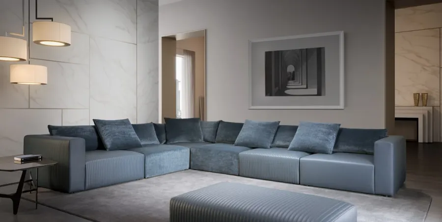 obrazek 2 Luksusowa włoska sofa modułowa