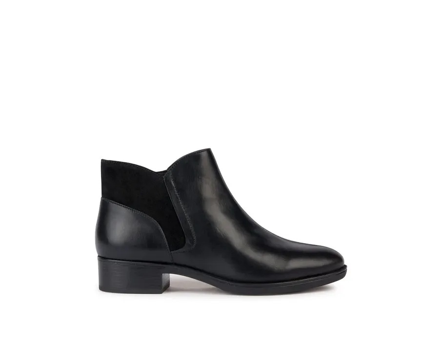 obrazek 1 Geox Botki D Felicity D36G1D 04322 C9999 Czarny