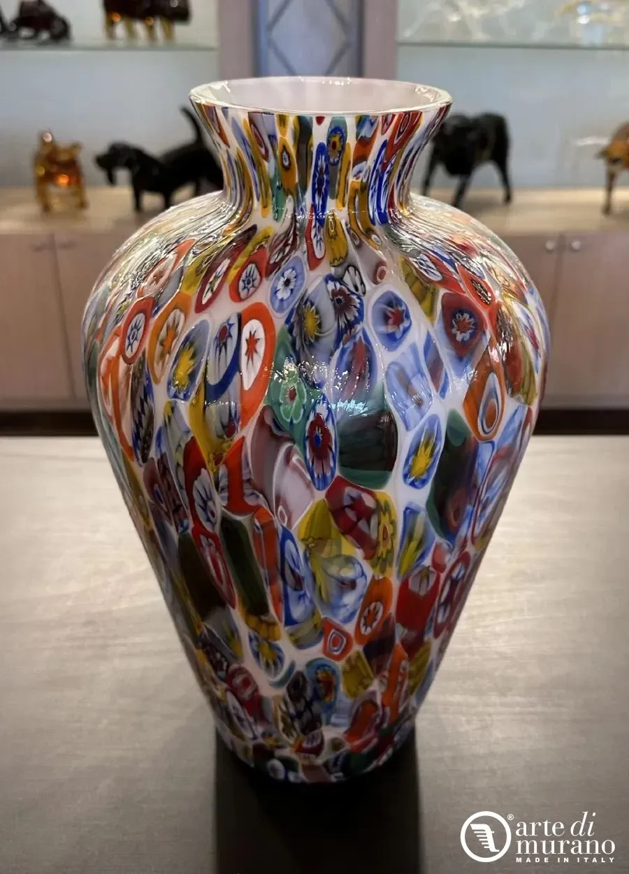 obrazek 1 Dekoracyjny wazon do salonu ze szkła Murano