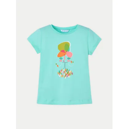 Zdjęcie Mayoral T-Shirt 3014 Zielony Regular Fit