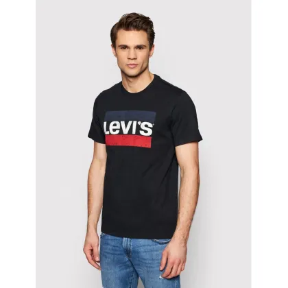 Zdjęcie Levi's® T-Shirt Sportswear Graphic Tee 39636-0050 Czarny Regular Fit