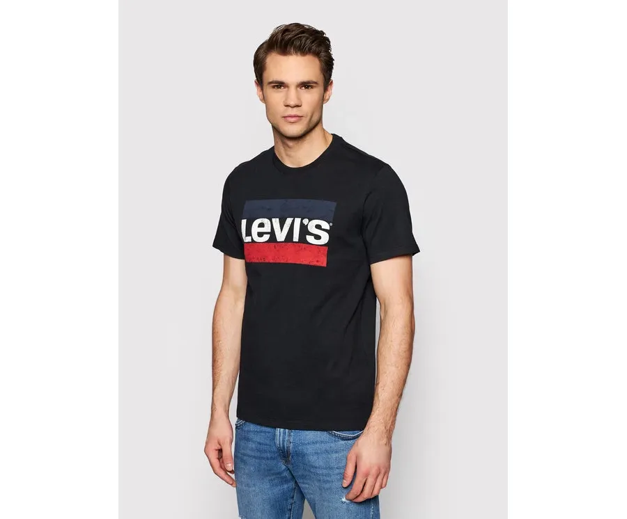 obrazek 1 Levi's® T-Shirt Sportswear Graphic Tee 39636-0050 Czarny Regular Fit