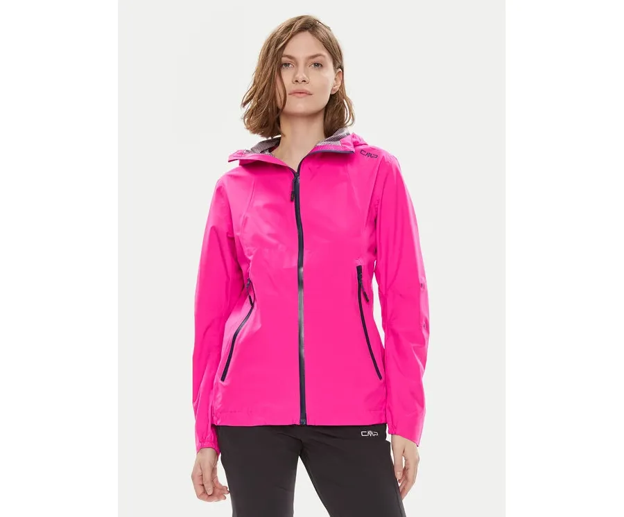 obrazek 1 CMP Kurtka przeciwdeszczowa 34Z6516 Różowy Regular Fit