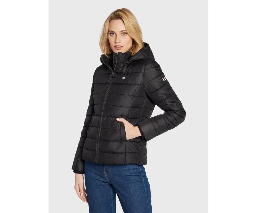 obrazek 1 Tommy Jeans Kurtka przejściowa Basic DW0DW13741 Czarny Regular Fit