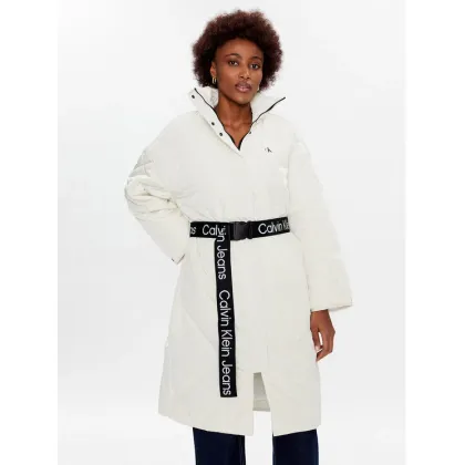 Zdjęcie Calvin Klein Jeans Kurtka przejściowa J20J220334 Écru Relaxed Fit