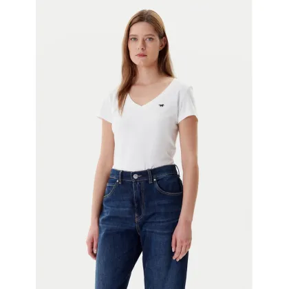 Zdjęcie Mustang T-Shirt Beverly 1016517 Biały Slim Fit