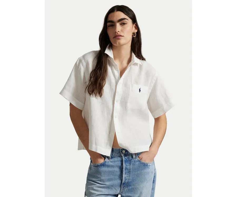 obrazek 1 Polo Ralph Lauren Koszula 211965847001 Biały Relaxed Fit