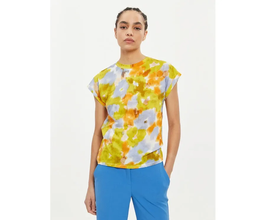 obrazek 1 Marella T-Shirt Zum 2413941022 Kolorowy Regular Fit