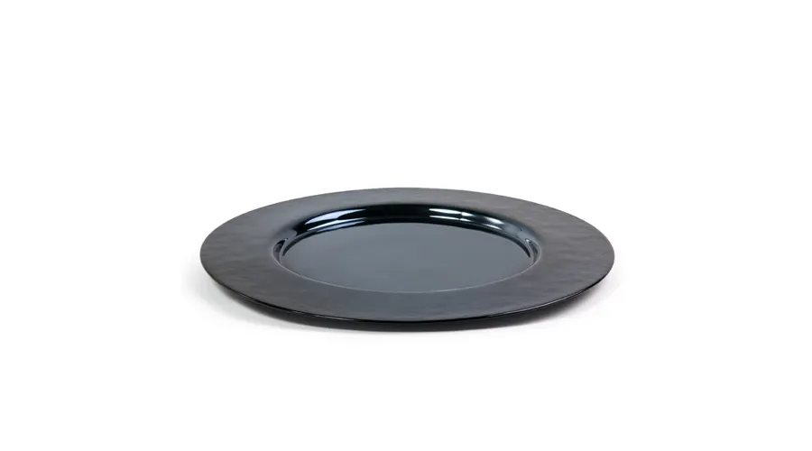 obrazek 1 Zestaw 6 czarnych talerzy obiadowych
