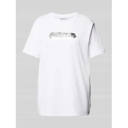 Zdjęcie Guess T-Shirt M4BI61 K9RM1 Biały Slim Fit
