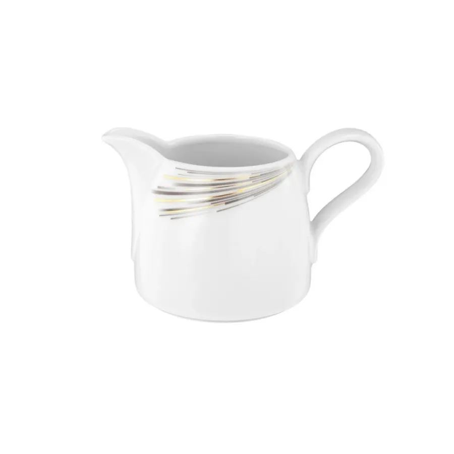 obrazek 1 Stylowy porcelanowy dzbanuszek do mleka o nowoczesnym kształcie - Seltmann Weiden