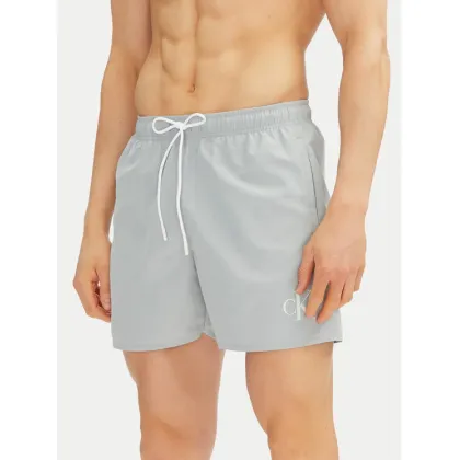 Zdjęcie Calvin Klein Swimwear Szorty kąpielowe KM0KM01101 Niebieski Regular Fit