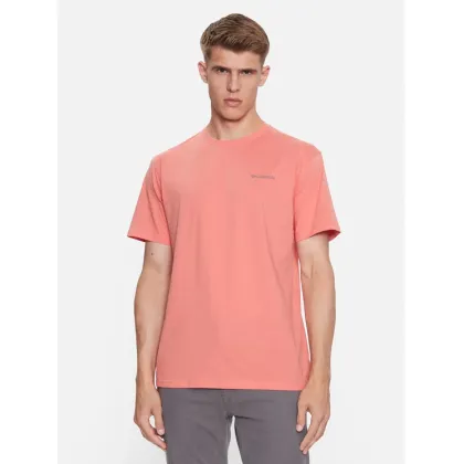 Zdjęcie Columbia T-Shirt North Cascades™ Short Sleeve Tee Pomarańczowy Regular Fit
