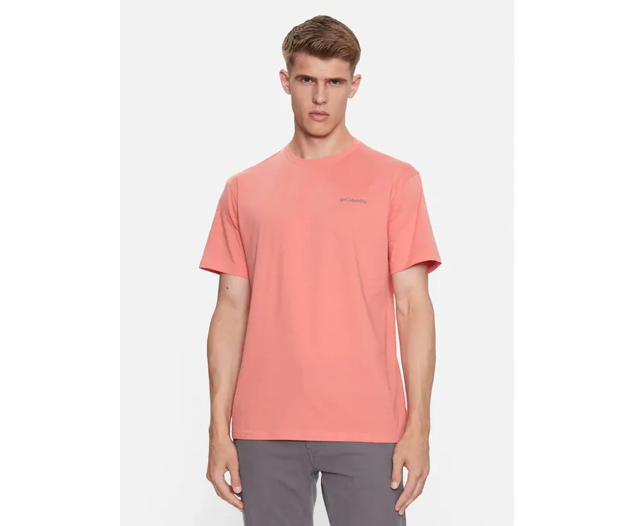 obrazek 1 Columbia T-Shirt North Cascades™ Short Sleeve Tee Pomarańczowy Regular Fit