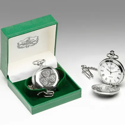 Zdjęcie Wyjątkowy męski kwarcowy zegarek kieszonkowy