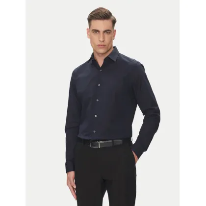 Zdjęcie Calvin Klein Koszula Essential LV019EU000 Granatowy Slim Fit