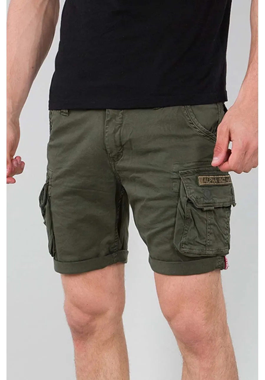 obrazek 1 Alpha Industries szorty bawełniane kolor zielony 176203.142-ZIELONY