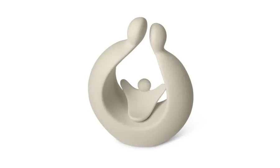 obrazek 4 Minimalistyczna rzeźba dekoracyjna z ceramiki