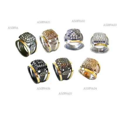 Picture An amazing collection of rings - artistic luxury
