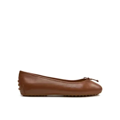 Zdjęcie Lauren Ralph Lauren Baleriny 802927941004 Brązowy LAUREN RALPH LAUREN