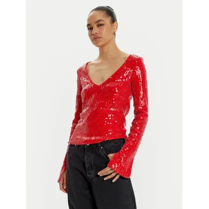 Zdjęcie ROTATE Bluzka Georgia 1131493017 Czerwony Regular Fit