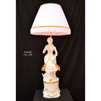 Picture Luxurious ceramic lamp Tersicore