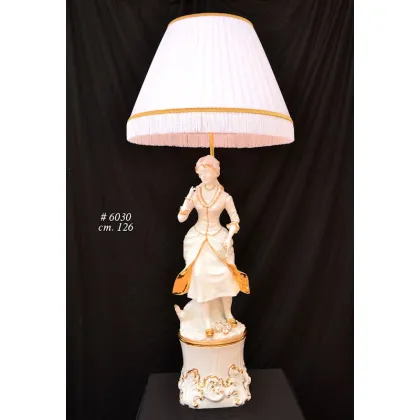 Picture Luxurious ceramic lamp Tersicore